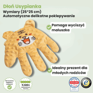 Dłoń Usypianka – Czuły pomocnik w zasypianiu