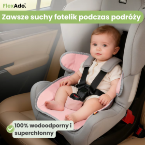 SuchaPodróż - ochrona fotelika przed zabrudzeniami i wilgocią